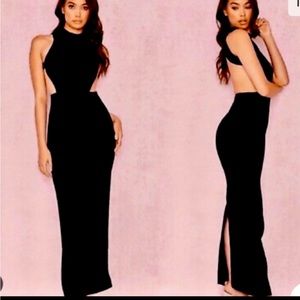 House of CB London backless bandage dress.